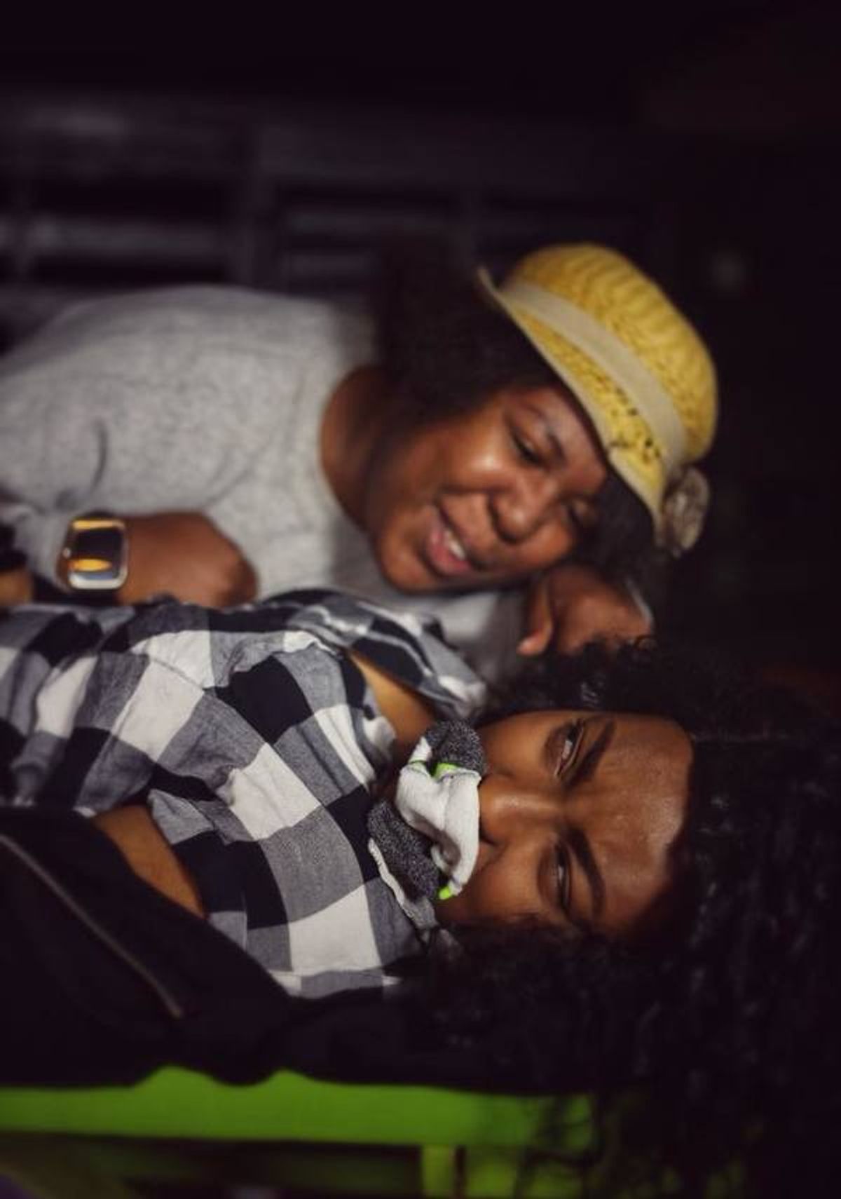 Krystal Hall and Angelique Dina at 