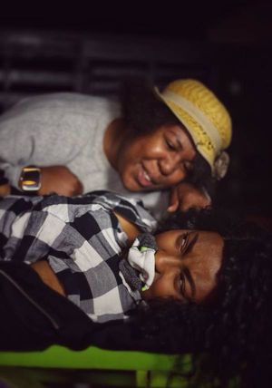 Krystal Hall and Angelique Dina Photo