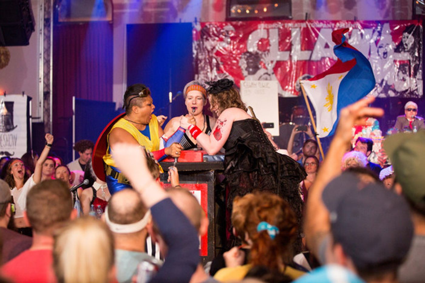 Photo Flash: The Chicago League of Lady Arms Wrestlers Presents CLLAW XXVIII: FALL of the Patriarchy Photo Flash: The Chicago League of Lady Arms Wrestlers Presents CLLAW XXVIII: FALL of the Patriarchy Image