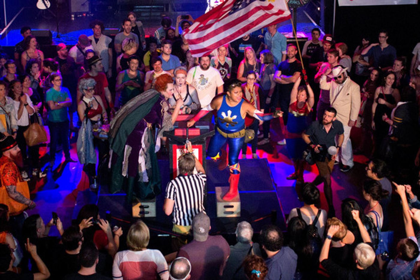 Photo Flash: The Chicago League of Lady Arms Wrestlers Presents CLLAW XXVIII: FALL of the Patriarchy Photo Flash: The Chicago League of Lady Arms Wrestlers Presents CLLAW XXVIII: FALL of the Patriarchy Image