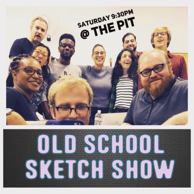 Selfie after the first day of rehearsal where the cast pitched sketch ideas that will Photo