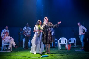 Nicolas Tennant, Paul Higgins, Michele Austin, Raphael Sowole, Adelayo Adedayo, Lesley Sharp, and Nicholas Gleaves @ BroadwayWorld Nicolas Tennant, Paul Higgins, Michele Austin, Raphael Sowole, Adelayo Adedayo, Lesle Photo