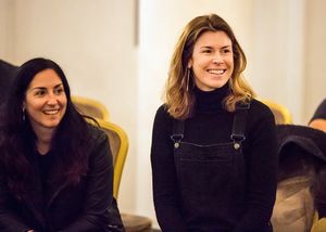 Natasha Khamjani and Anna Ledwich Photo