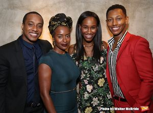 Hampton Fluker, Eboni Flowers Nneka Okafor, and Brandon Gill @ BroadwayWorld Hampton Fluker, Eboni Flowers Nneka Okafor, and Brandon Gill Photo