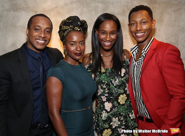 Hampton Fluker, Eboni Flowers Nneka Okafor, and Brandon Gill  Photo