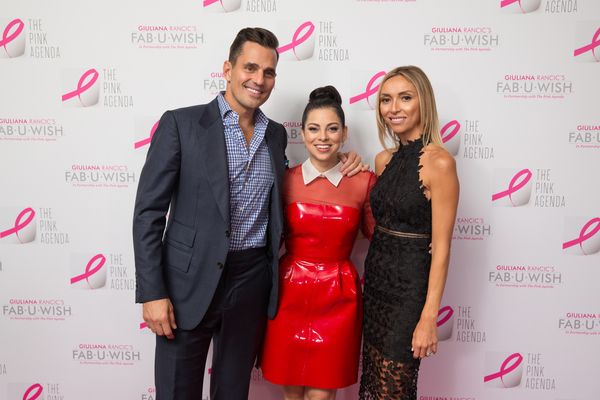 Bill Rancic, Krysta Rodriguez and Giuliana Rancic Photo