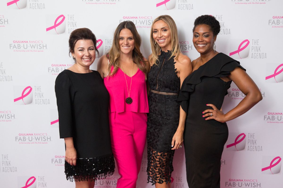 Jacquelyn M. Sharnick, Liana M. Douillet Guzman, Giuliana Rancic and Marissa Renee Lee at 