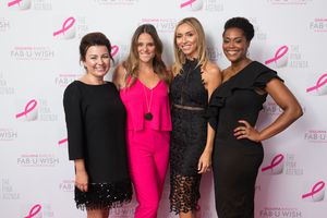 Jacquelyn M. Sharnick, Liana M. Douillet Guzman, Giuliana Rancic and Marissa Renee Le Photo