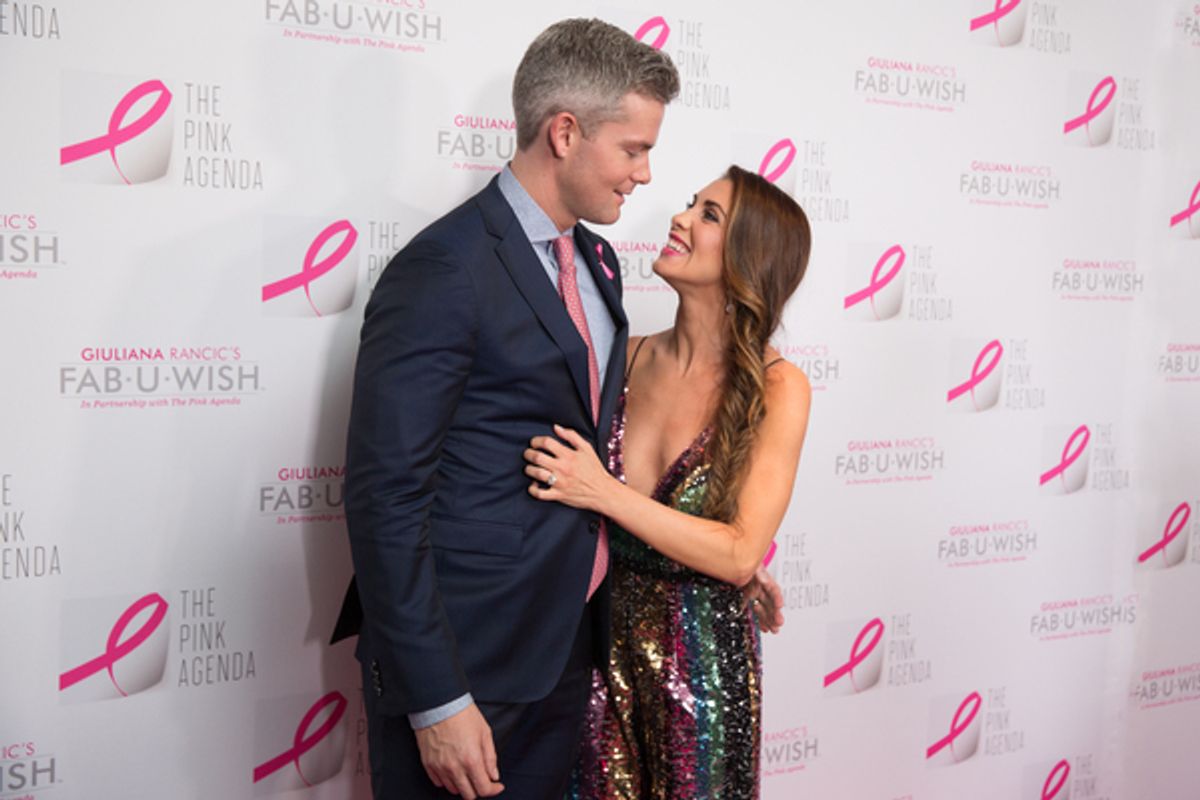 Ryan Serhant and Emilia Bechrakis Serhant at 