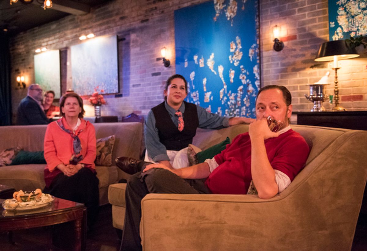 Natalie West, Sadieh Rifai and Lance Baker at 