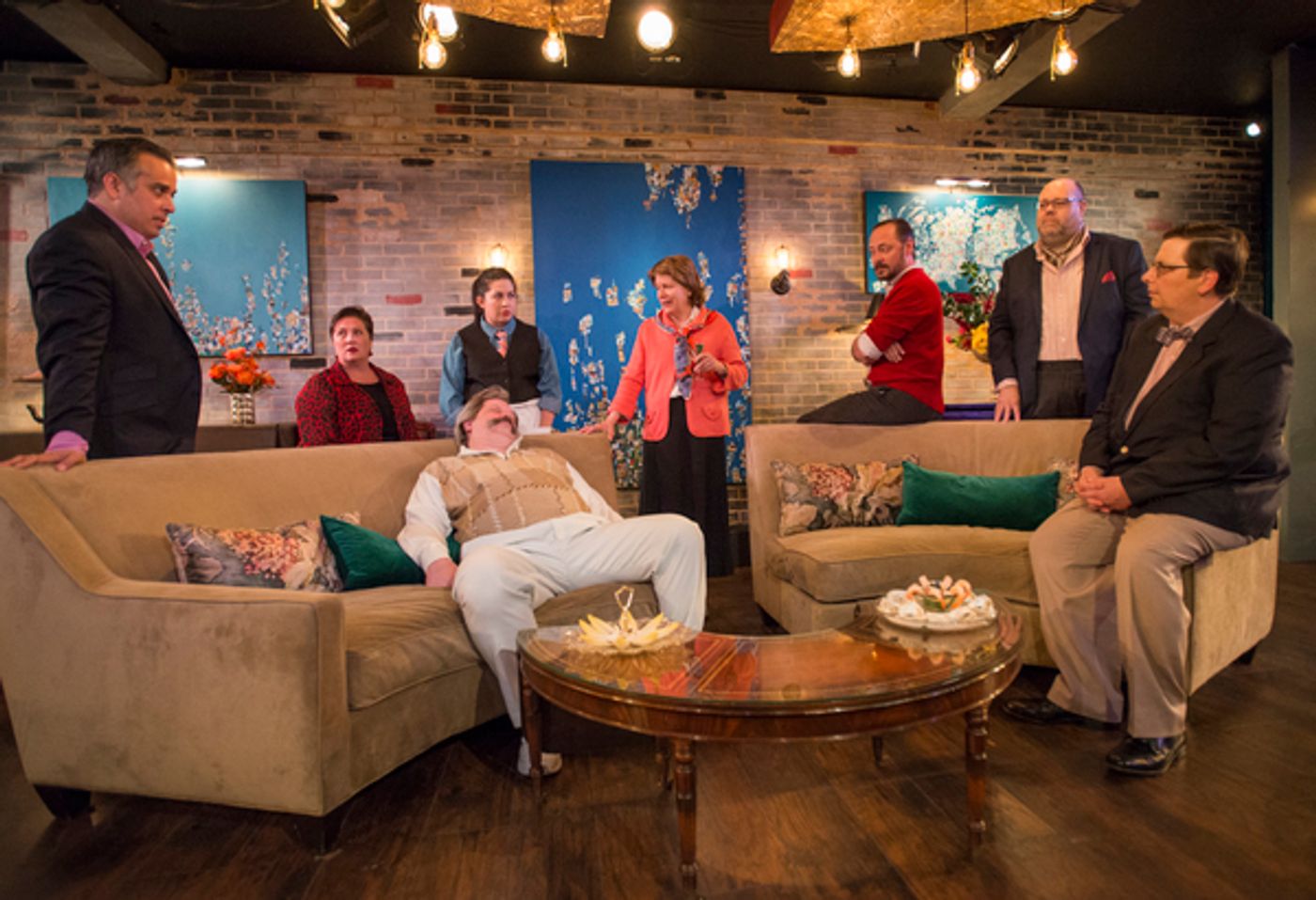 Photo Flash: First Look at EVENING AT THE TALK HOUSE at A Red Orchid Theatre  Image
