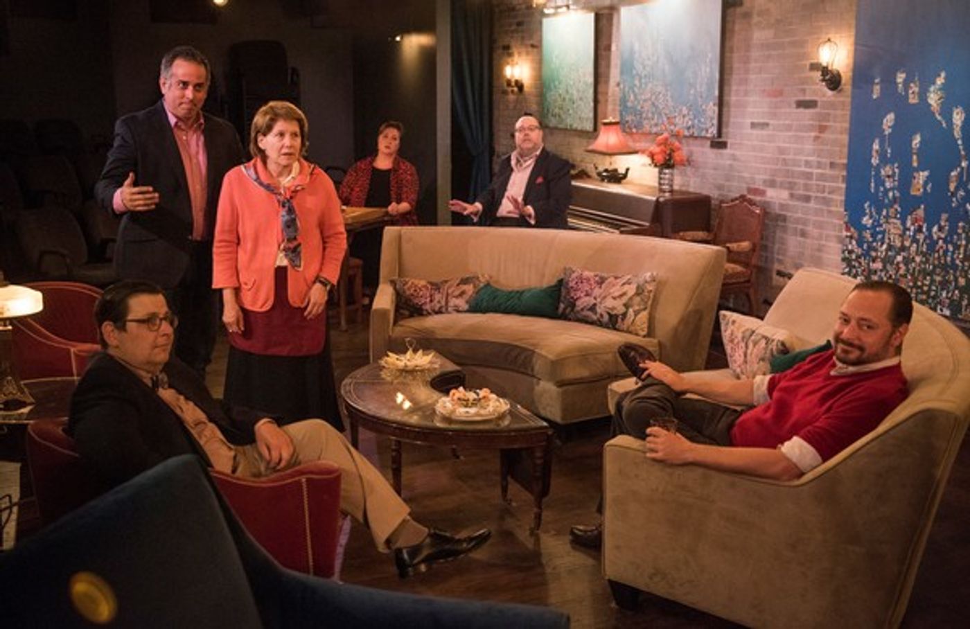 Photo Flash: First Look at EVENING AT THE TALK HOUSE at A Red Orchid Theatre  Image