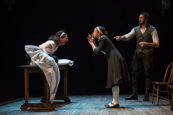 The cast of THE CRUCIBLE at Steppenwolf Theatre Company Photo