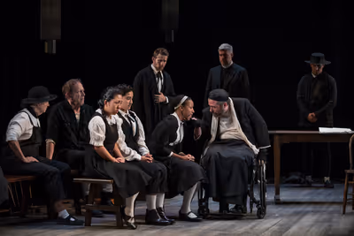 The cast of THE CRUCIBLE at Steppenwolf Theatre Company Photo