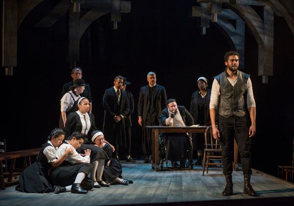 The cast of THE CRUCIBLE at Steppenwolf Theatre Company Photo
