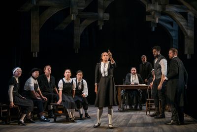 The cast of THE CRUCIBLE at Steppenwolf Theatre Company Photo