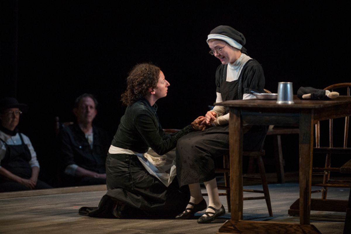 The cast of THE CRUCIBLE at Steppenwolf Theatre Company at 