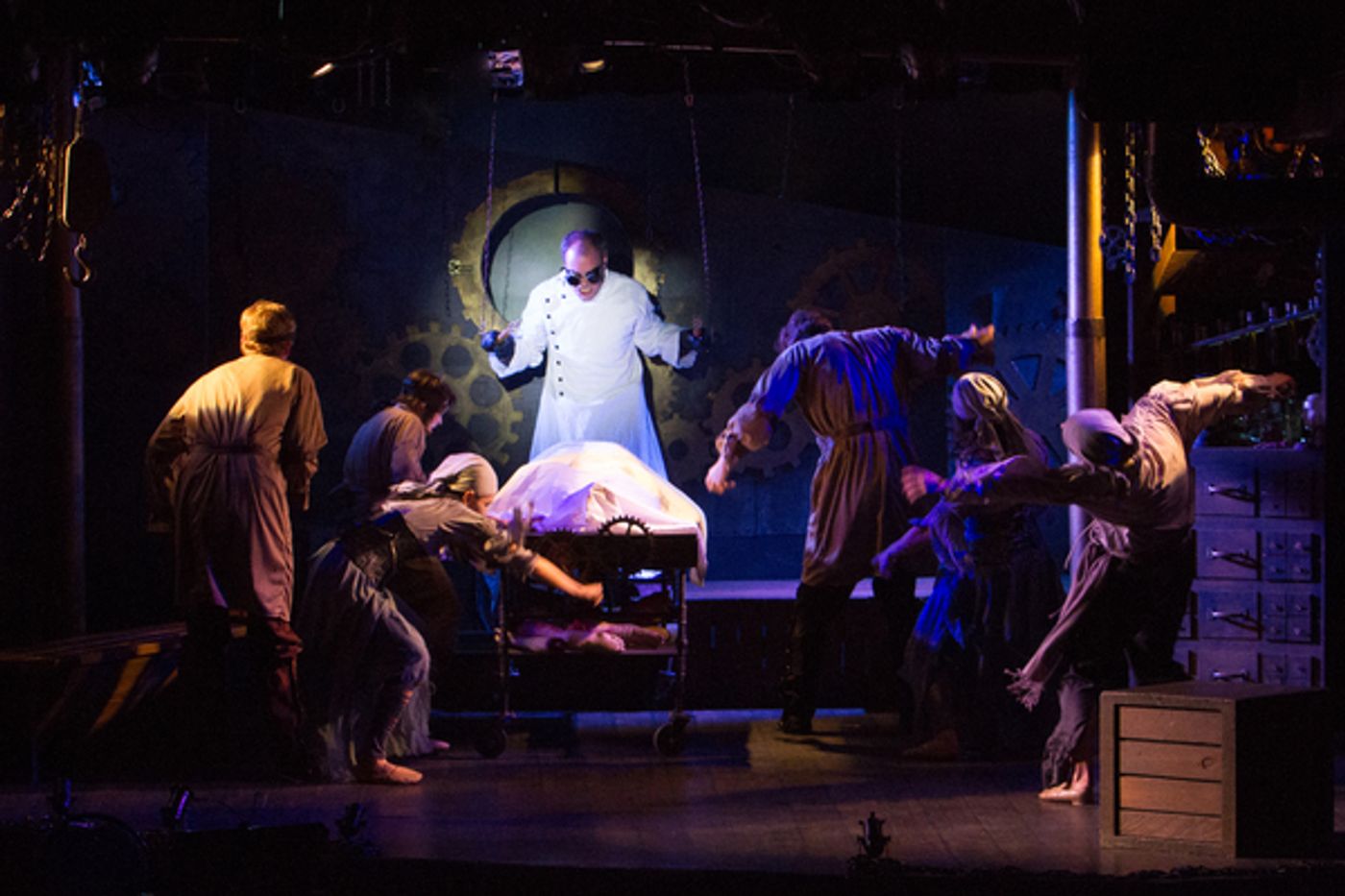 Photo Flash: It's Alive! FRANKENSTEIN - THE MUSICAL Rises at Players Theatre Photo Flash: It's Alive! FRANKENSTEIN - THE MUSICAL Rises at Players Theatre Image