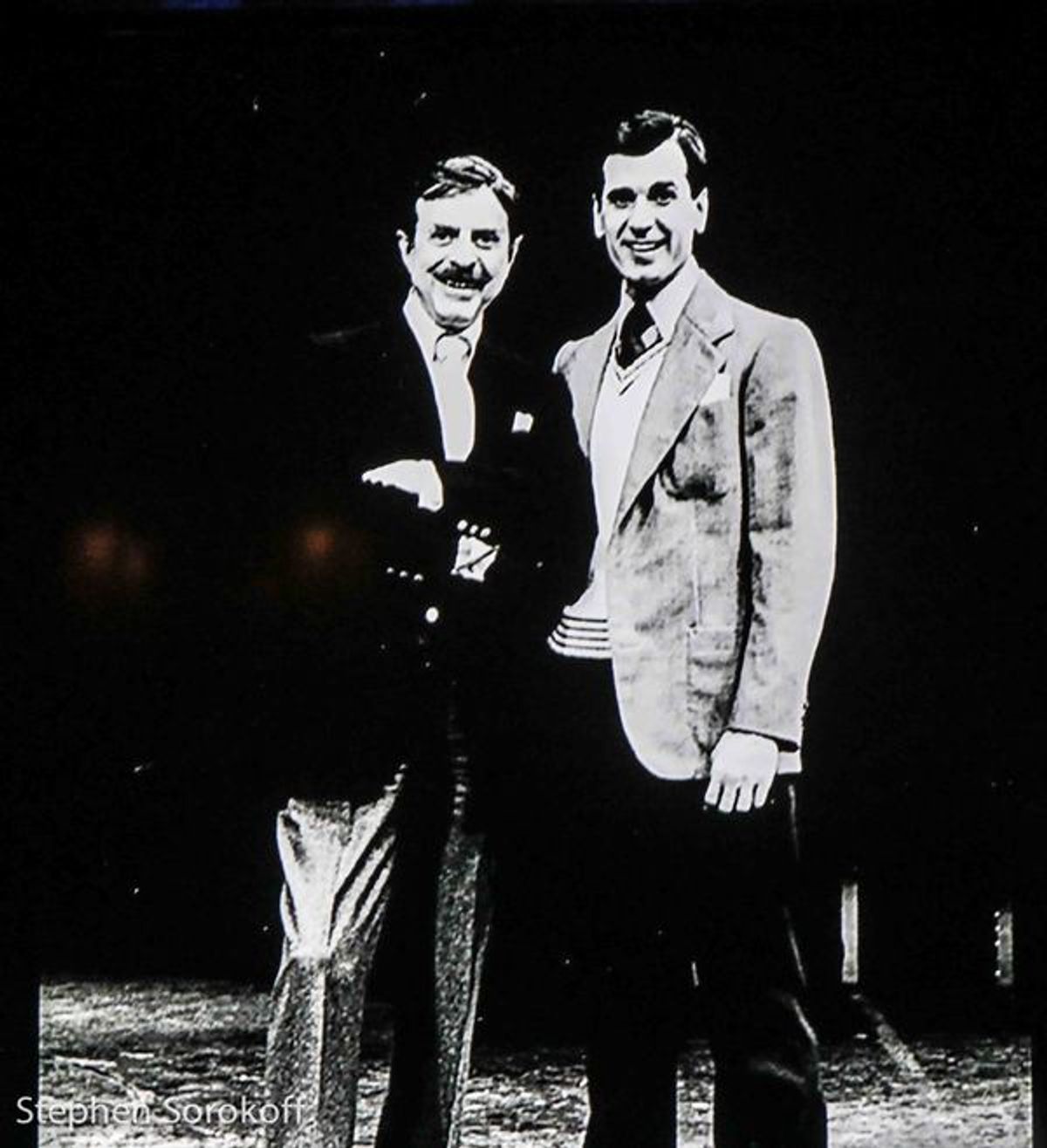 David Merrick & Lee Roy Reams at 