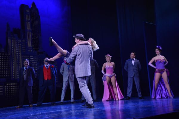 Laura Bell Bundy and Michael Mastro Photo