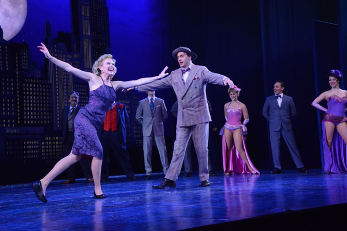 Laura Bell Bundy and Michael Mastro at 