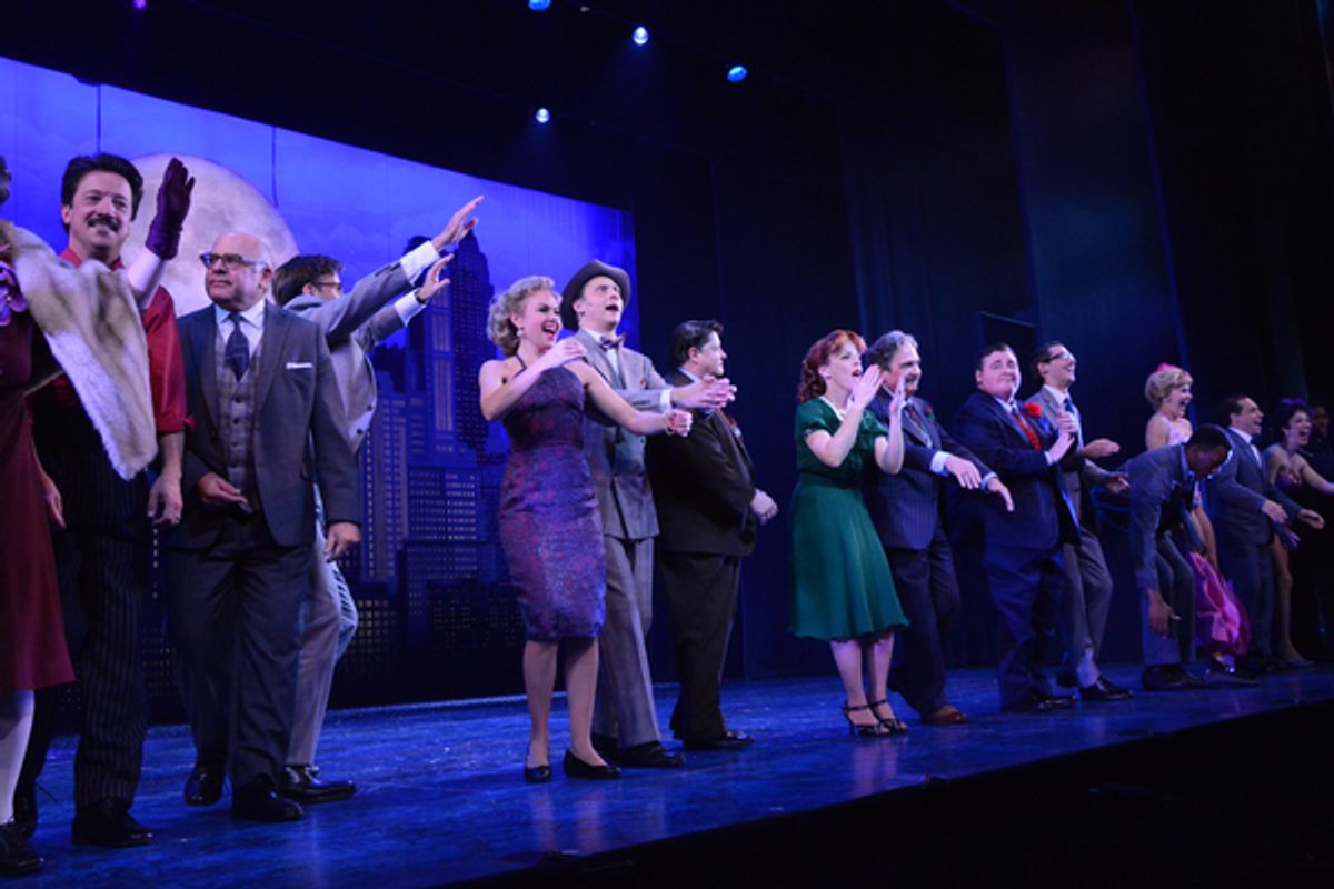 David Wohl, Lewis Cleale, Laura Bell Bundy, Michael Mastro, Michael McGrath, Leslie Kritzer, Lewis J. Staden, Michael L. Walters  at 