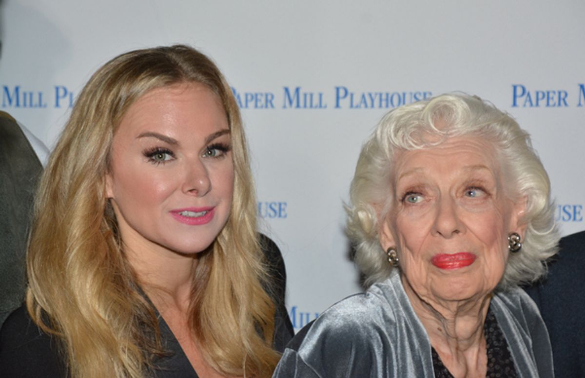 Laura Bell Bundy and Joyce Randolph at 