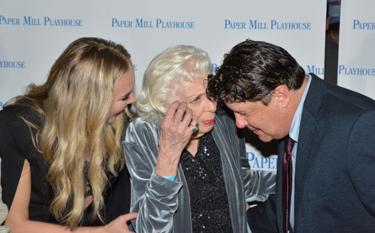 Laura Bell Bundy, Joyce Randolph and Michael McGrath at 