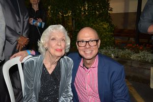 Joyce Randolph and Richie Ridge Photo