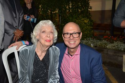 Joyce Randolph and Richie Ridge Photo