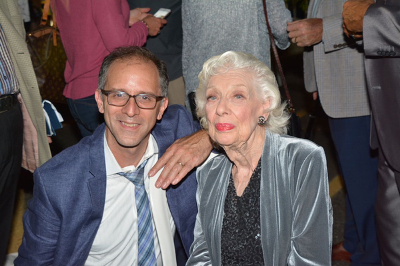 Photo Coverage: Leslie Kritzer, Laura Bell Bundy & the Cast of THE HONEYMOONERS Celebrate Opening Night!  Image
