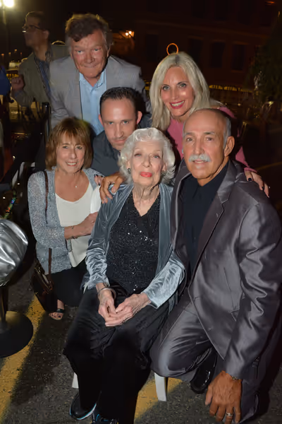 Joyce Randolph and Nancy Scura, Jack Scura, Jim Mahon, Julie Gachko and Michael Gachk Photo