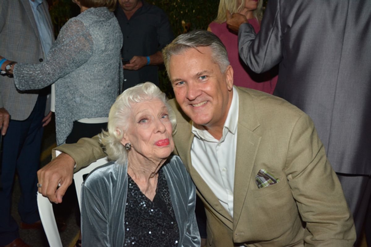 Joyce Randolph and Richard Hillman at 