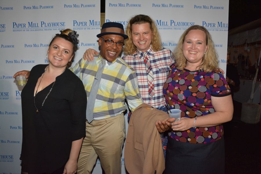 Photo Coverage: Leslie Kritzer, Laura Bell Bundy & the Cast of THE HONEYMOONERS Celebrate Opening Night! Image