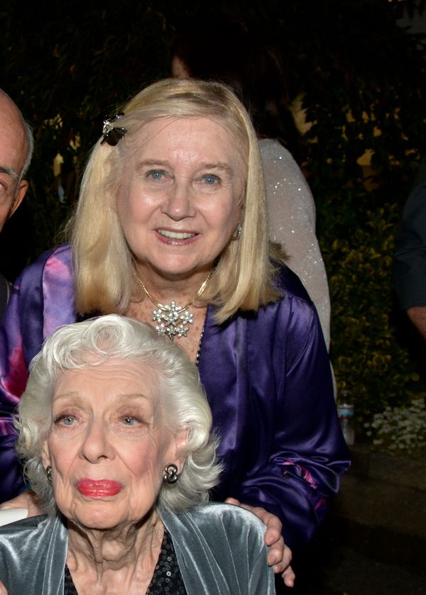 Pat Addiss and Joyce Randolph Photo