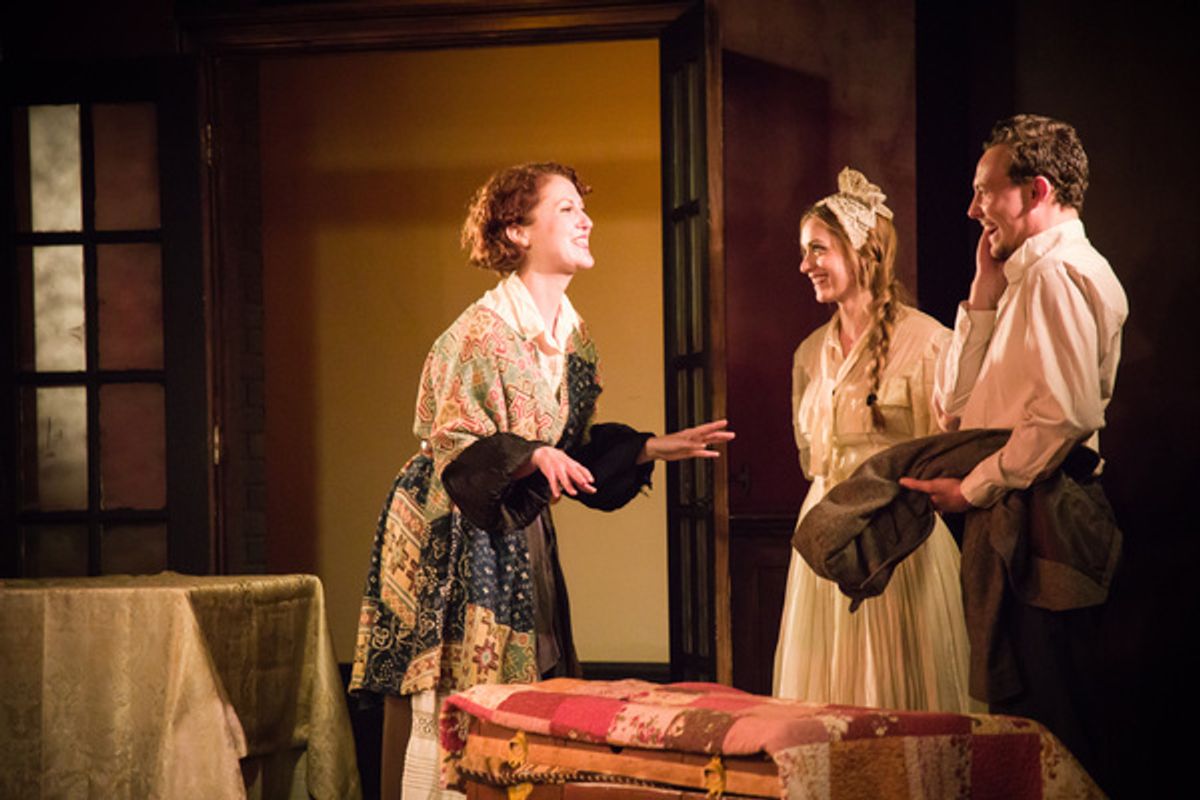 Cait Kiley, Amy Londyn and Jonathan Cobrda at 