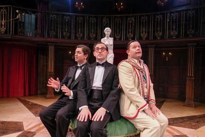 Nadim Naaman, Oliver Mawdsley and Nigel Richards Photo