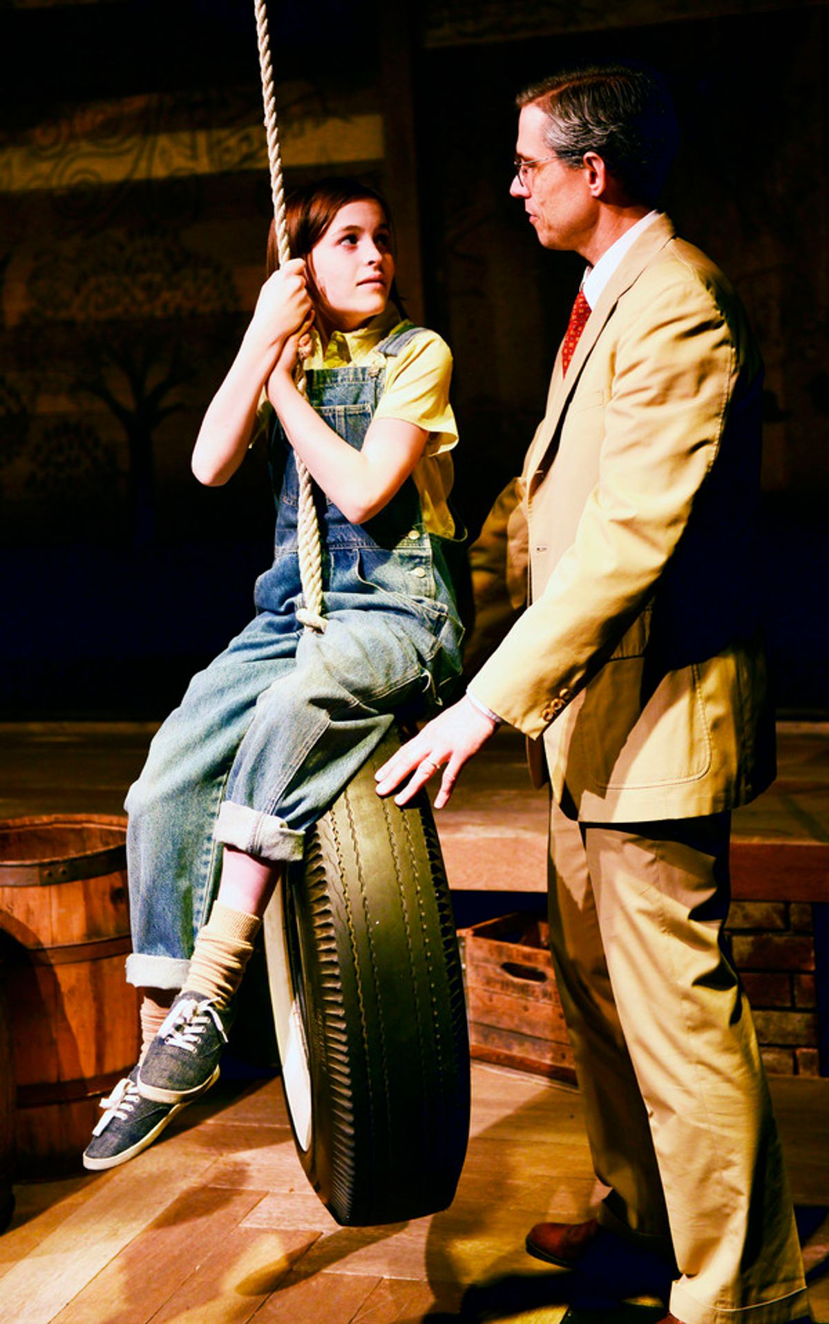 Scout: Carly Williams & Atticus Finch: Lewis D. Wheeler at 