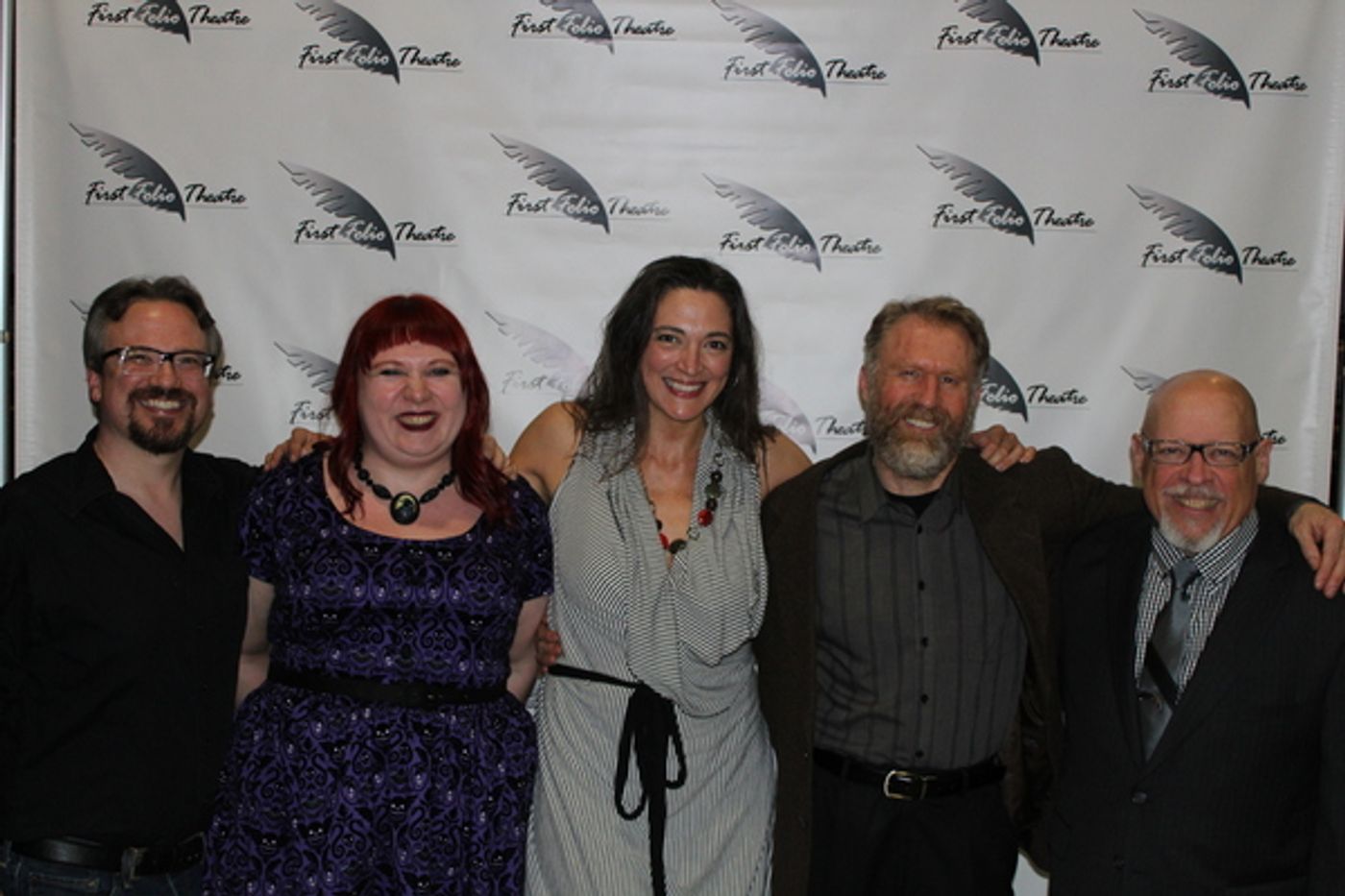 Photo Flash: First Folio Theatre Celebrates World Premiere of THE MAN-BEAST Photo Flash: First Folio Theatre Celebrates World Premiere of THE MAN-BEAST Image