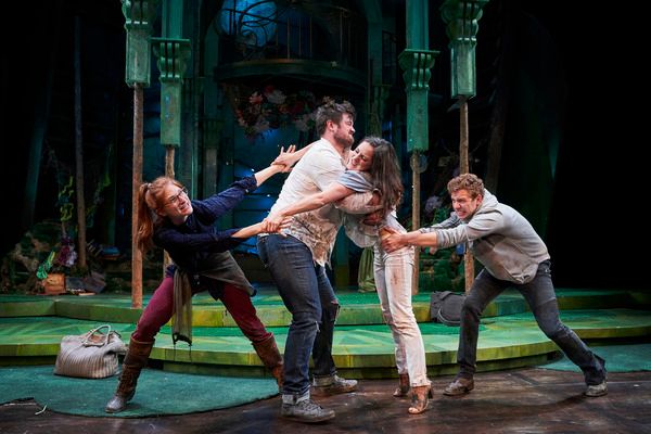 The lovers (actor, Keri Rene Fuller*, Jon Loya*, Michelle Pauker and Corey Mach*) fig Photo