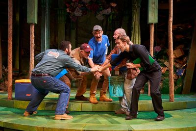 The Mechanicals (actors, Alex Syiek*, Aled Davies*, David Anthony Smith*, Tom Ford* a Photo