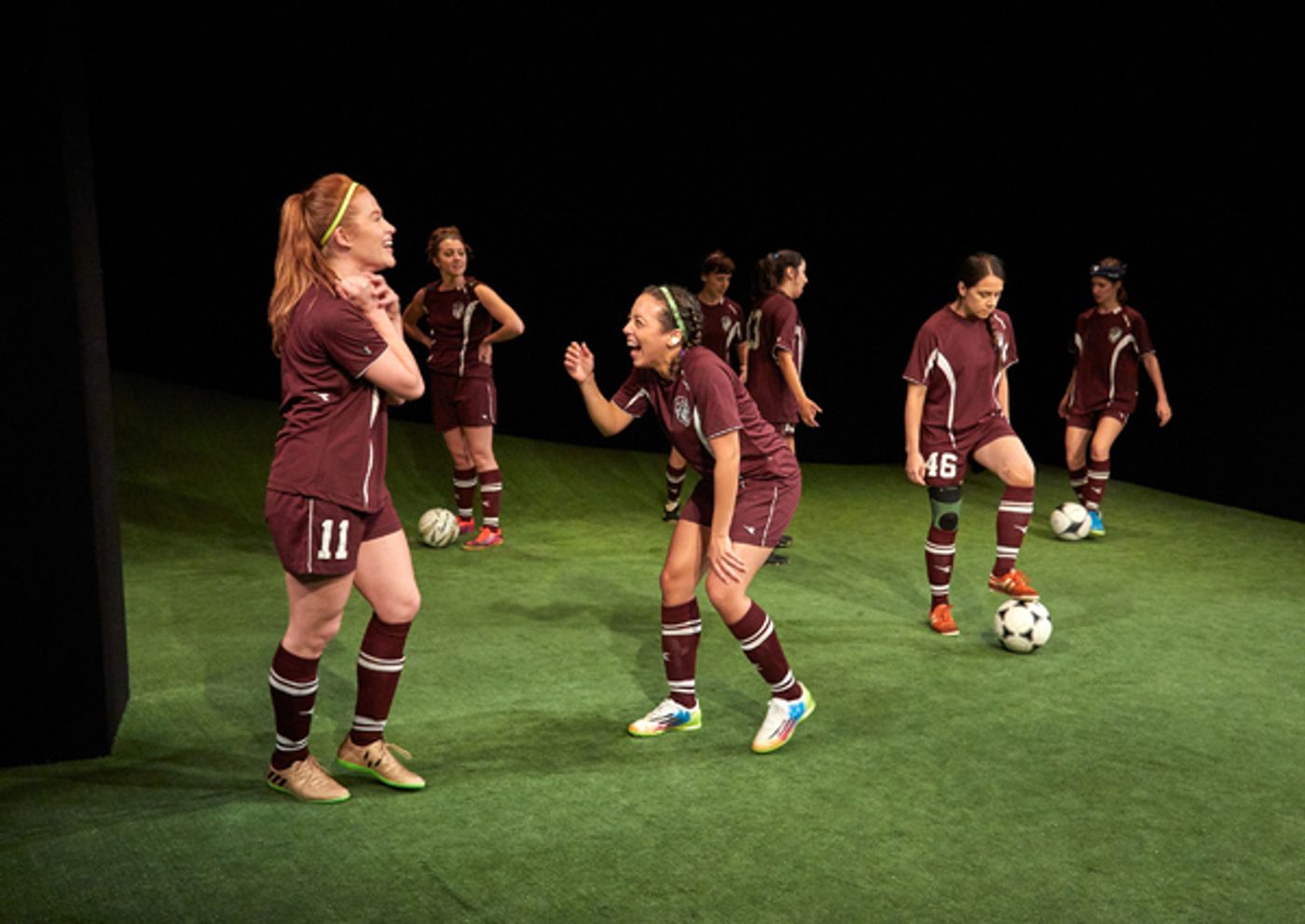 Photo Flash: THE WOLVES Take the Field at TheaterWorks  Image