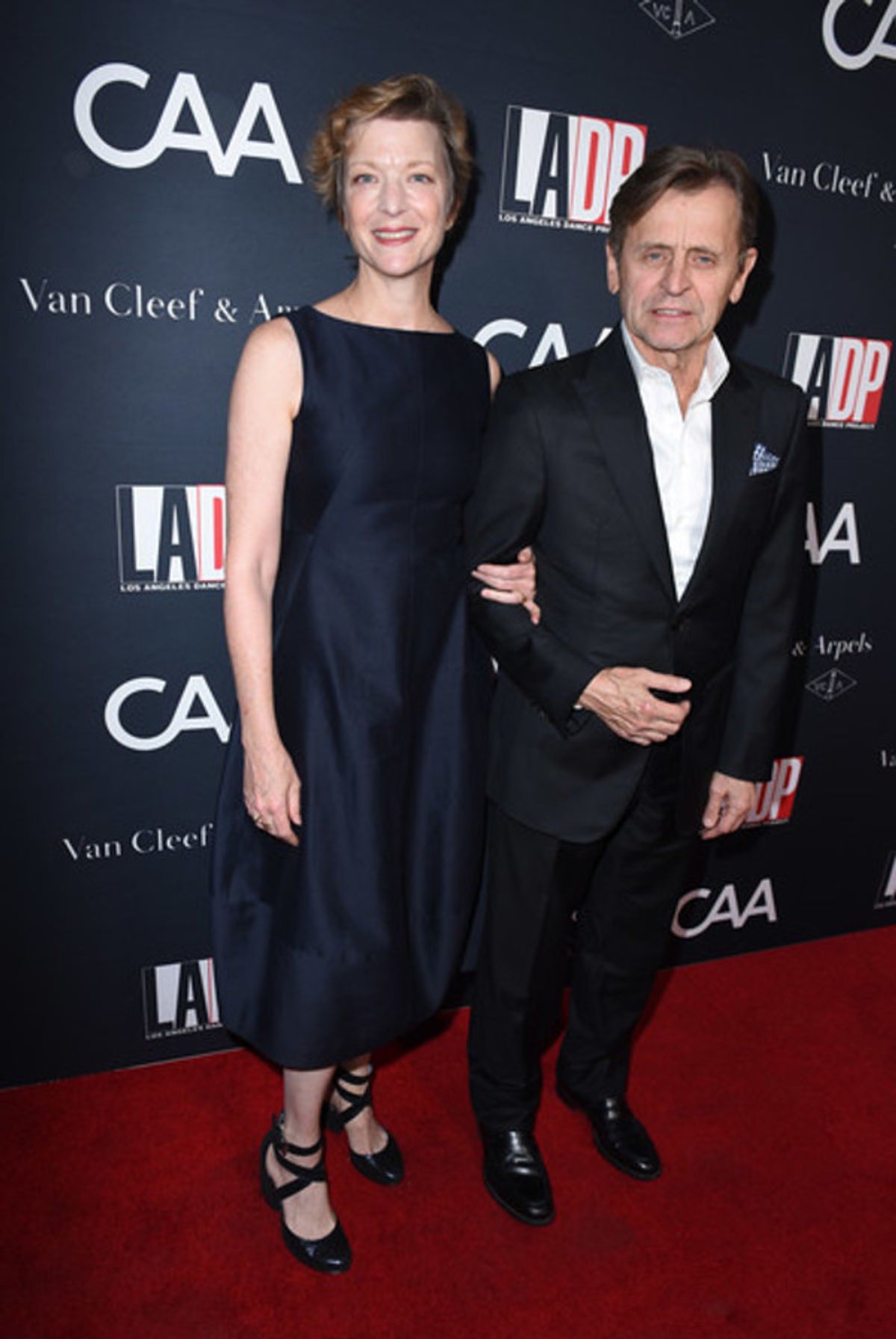Mikhail Baryshnikov and Lisa Rinehart at 