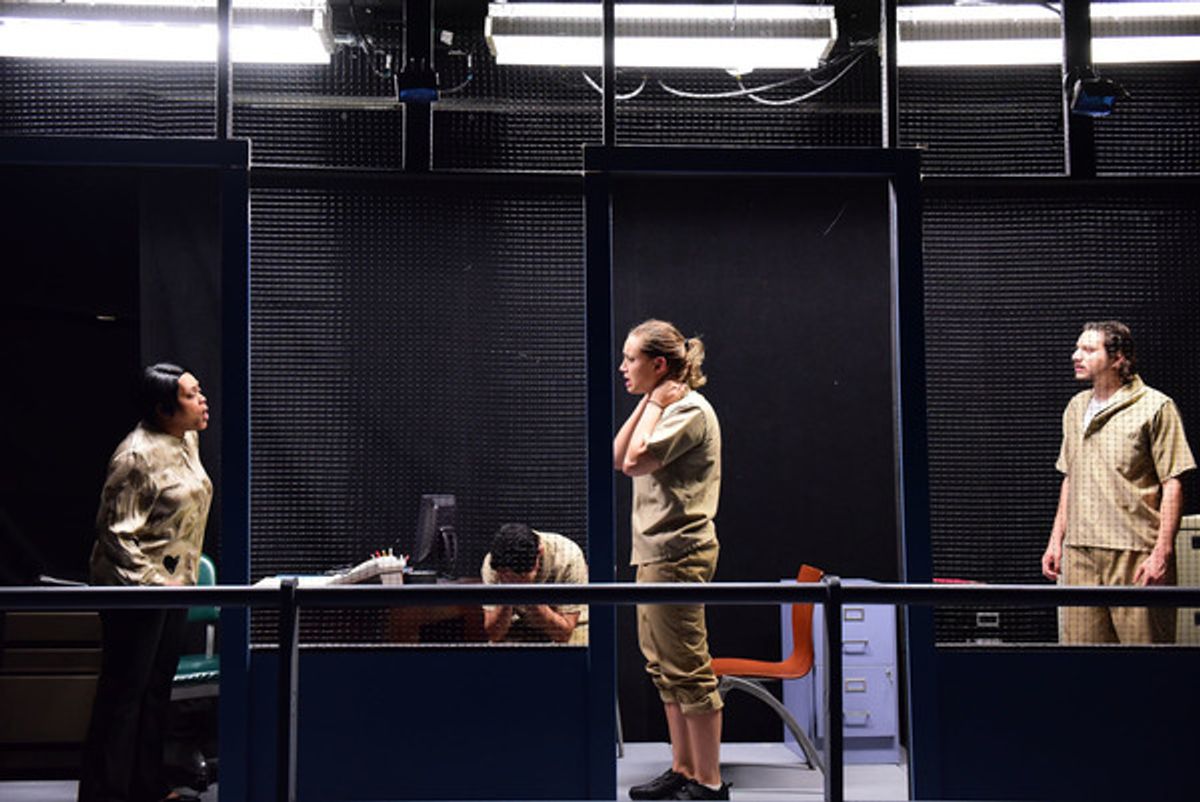 Monette McLin, Aaron Sanchez, Evie Riojas and Daniel Shtivelberg at 