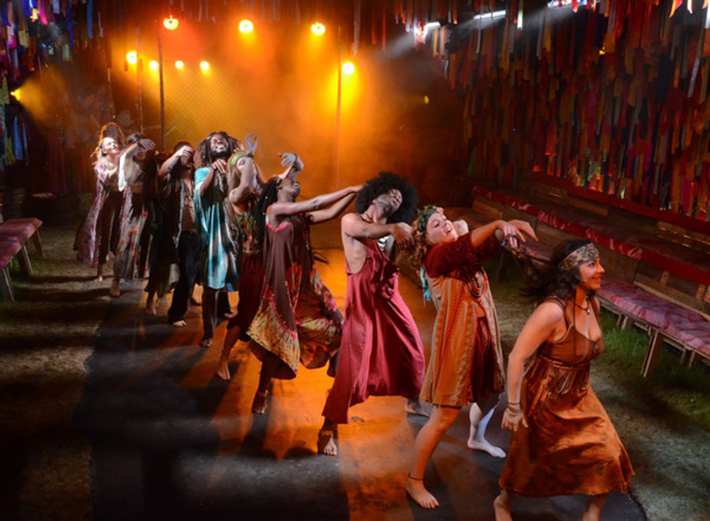 Photo Flash: First Look At The 50th Anniversary Production of HAIR at The Vaults!  Image