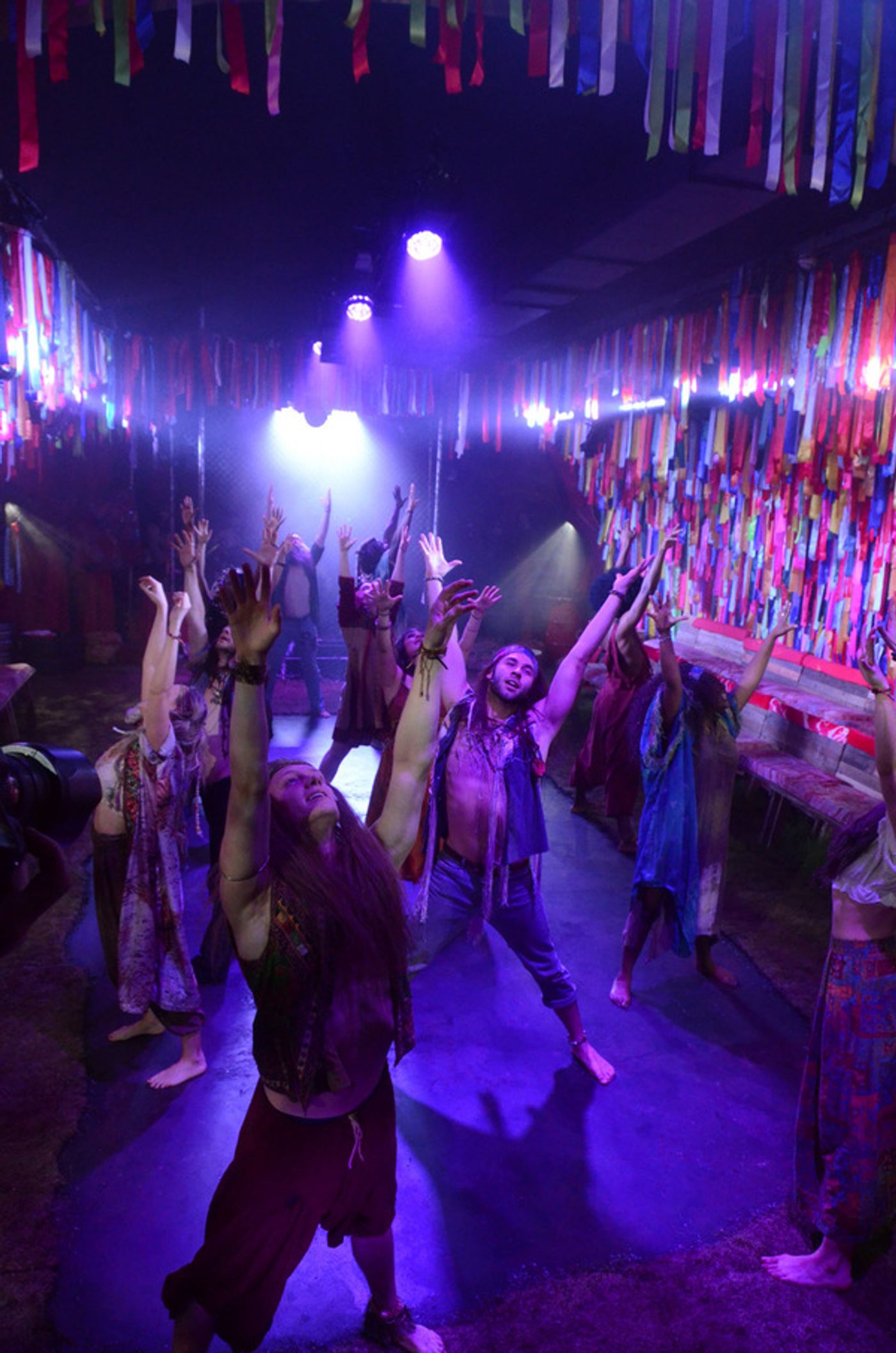 Photo Flash: First Look At The 50th Anniversary Production of HAIR at The Vaults!  Image