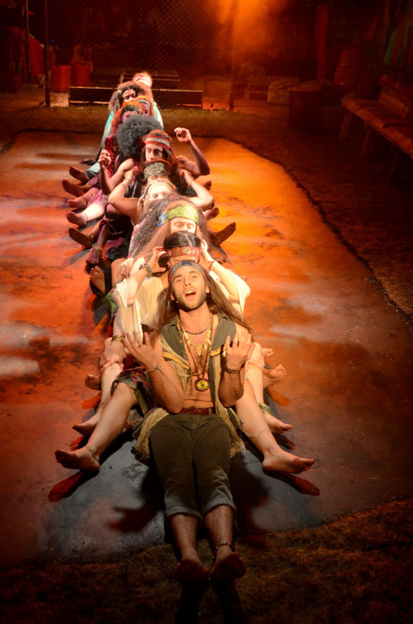 Photo Flash: First Look At The 50th Anniversary Production of HAIR at The Vaults!  Image