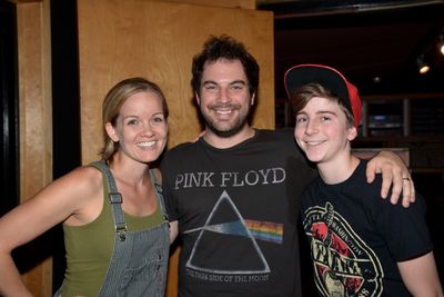 Becky Gulsvig, Justin Collette and Jersey Sullivan Photo