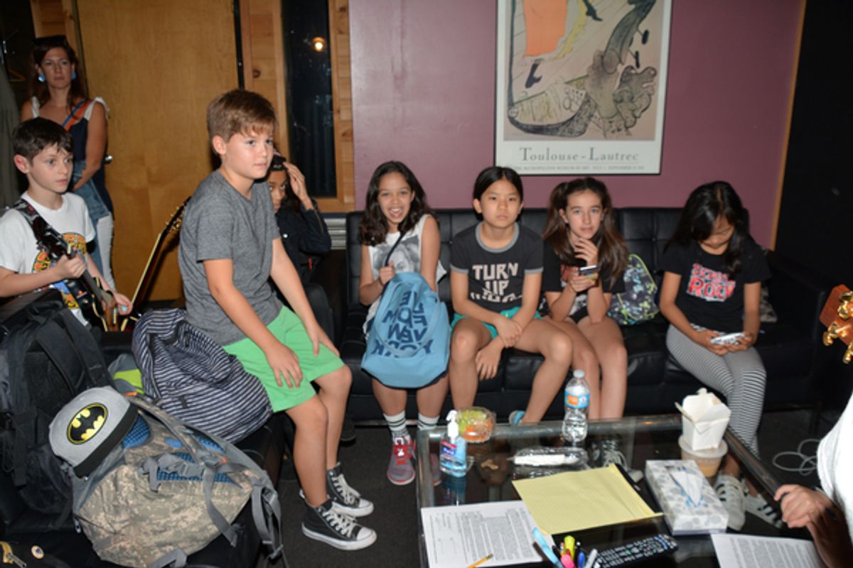 Cory Logan, John Allyn, Ruth Righi, Ellie Kim, Sophia Kekllas and Olivia Chun at 