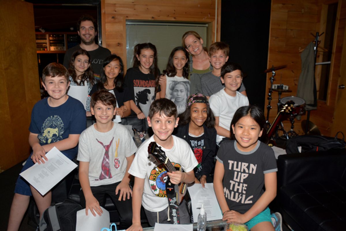 From the Cast of School of Rock-Justin Collette, Becky Gulsvig, Michael Cascetta, Cory Logan, Gabrielle Greene, Ellie Kin, Ruth Right, Sophia Kekllas, Olivia Chun, John Allyn, Levi Buksbazen, Zachary Zwelling, Rachel Katzke at 